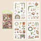 4 Láminas De Stickers Pegatinas De Comida Junk Journal - Miniatura 5