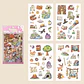 4 Láminas De Stickers Pegatinas De Comida Junk Journal - Miniatura 13
