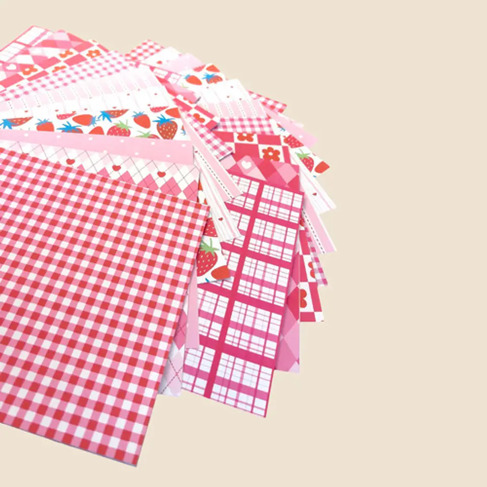 20 Papeles Scrapbook, Junkjournal, Papelería Rosa Pink Vol 2 3