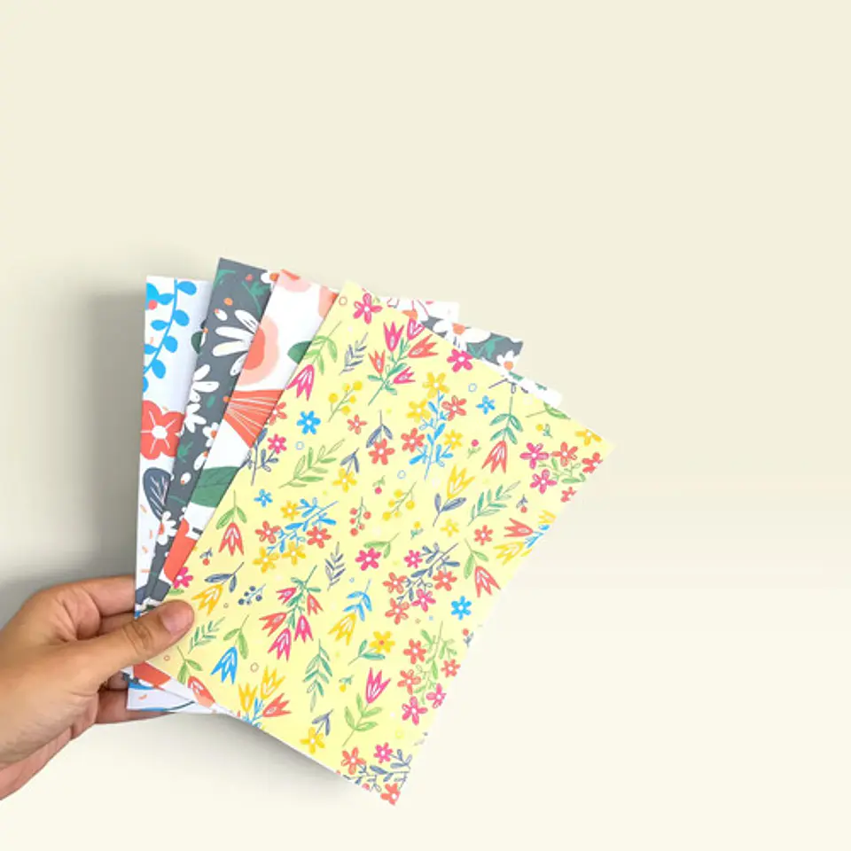 Sobre Scrapbook, Stickers Y Papelería - Flora Vol 1 4