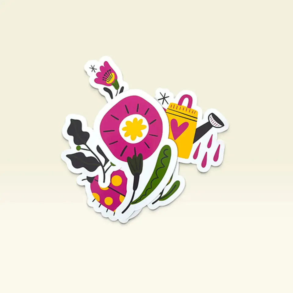 Sobre Scrapbook, Stickers Y Papelería - Flora Vol 1 7