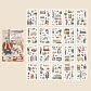Libro De Stickers 400 Pegatinas, 20 Hojas Junk Journal - Miniatura 18