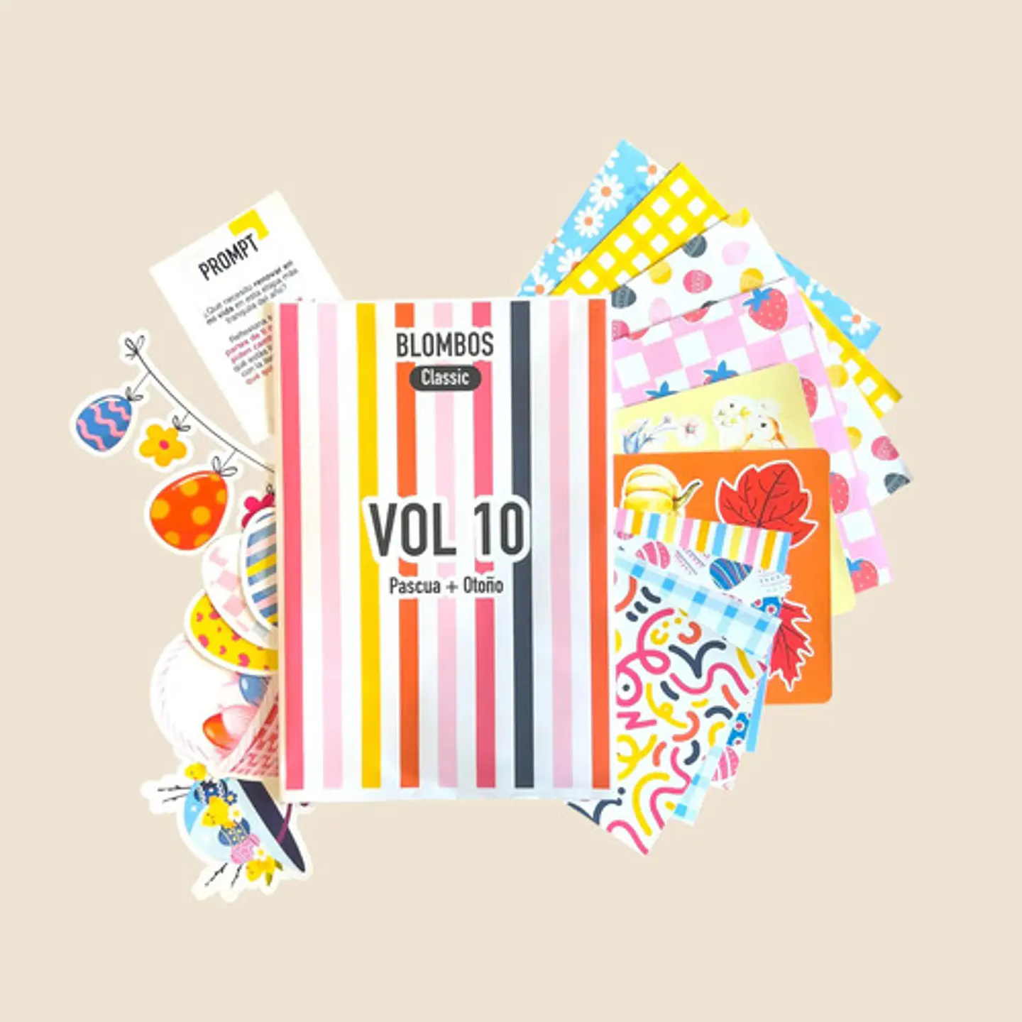 Sobre Scrapbook, Stickers Y Papelería Motivo Pascua Vol 10 1