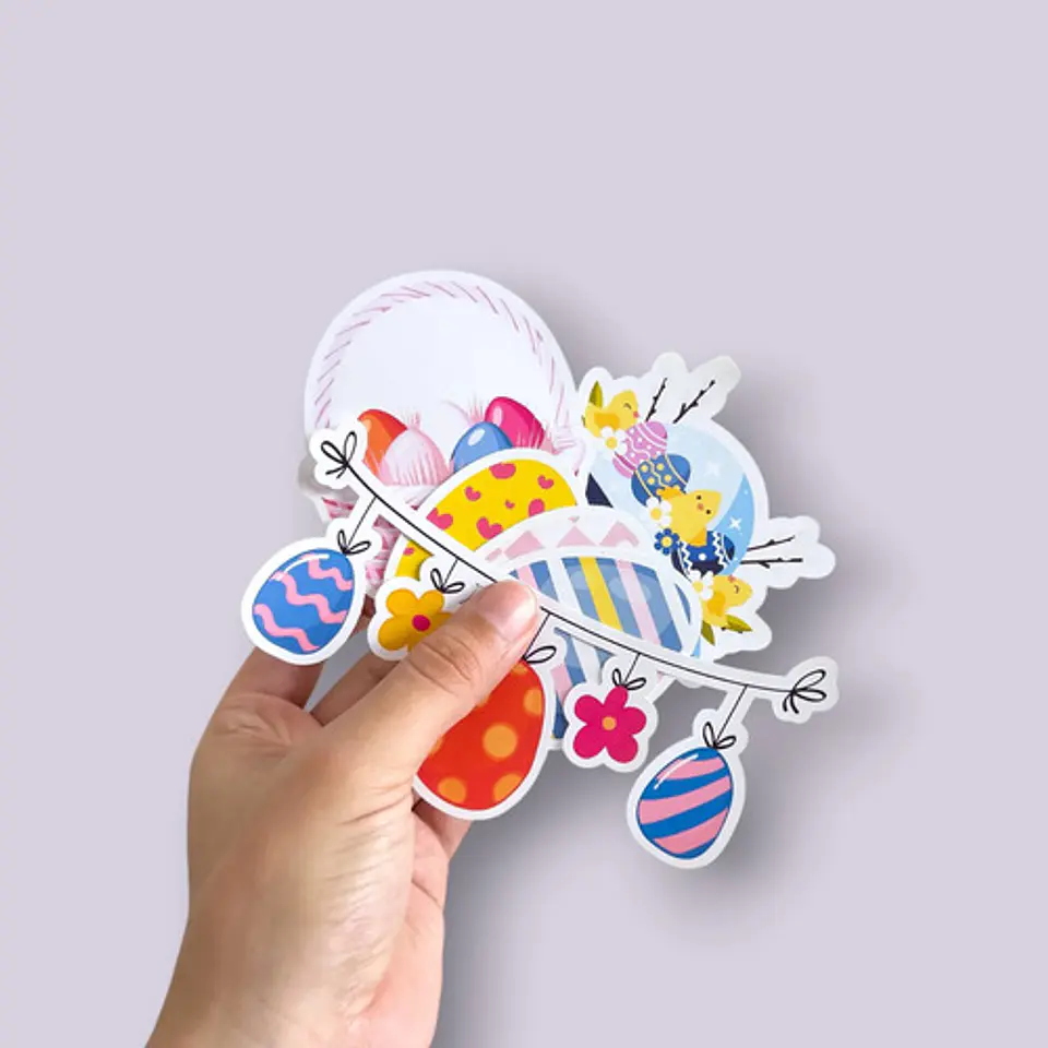 Sobre Scrapbook, Stickers Y Papelería Motivo Pascua Vol 10 8