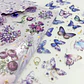 2 Láminas De Stickers / Pegatinas Mariposas Junk Journal - Miniatura 15