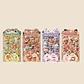 6 Láminas Stickers Pegatinas Animales Peluches Junkjournal - Miniatura 12