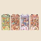 6 Láminas Stickers Pegatinas Animales Peluches Junkjournal - Miniatura 18
