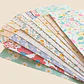 20 Papeles Scrapbook, Junk Journal, Papelería Vol 3  Blombos - Miniatura 3