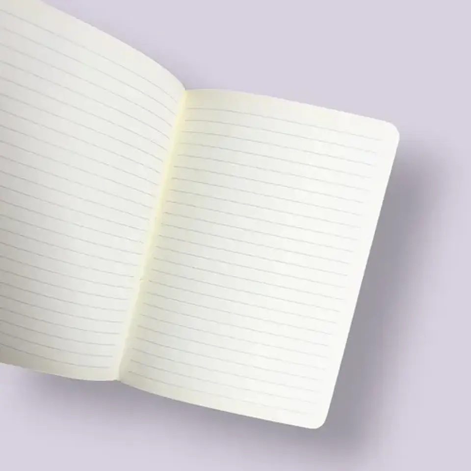 Libreta A5 Tapa Dura Y Hojas Con Líneas 3