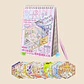 Stickers Libro Escenas Halloween Rosa Y Negro Pegatinas - Miniatura 8