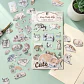 4 Láminas De Stickers Mascotas Animalitos Junk Journal - Miniatura 19