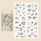 4 Láminas De Stickers Mascotas Animalitos Junk Journal - Miniatura 21