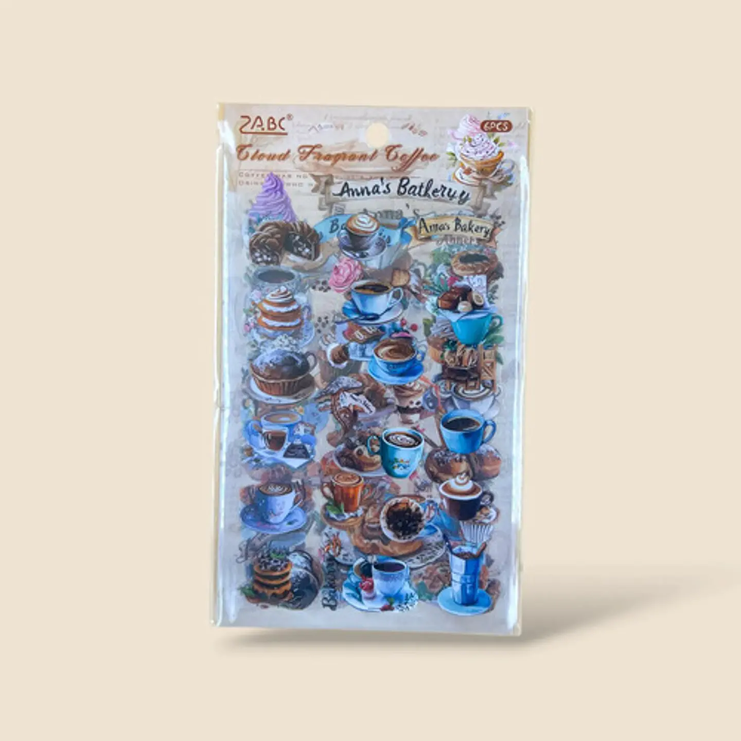 6 Láminas Stickers/pegatinas Para Junk Journal Y Journaling 11