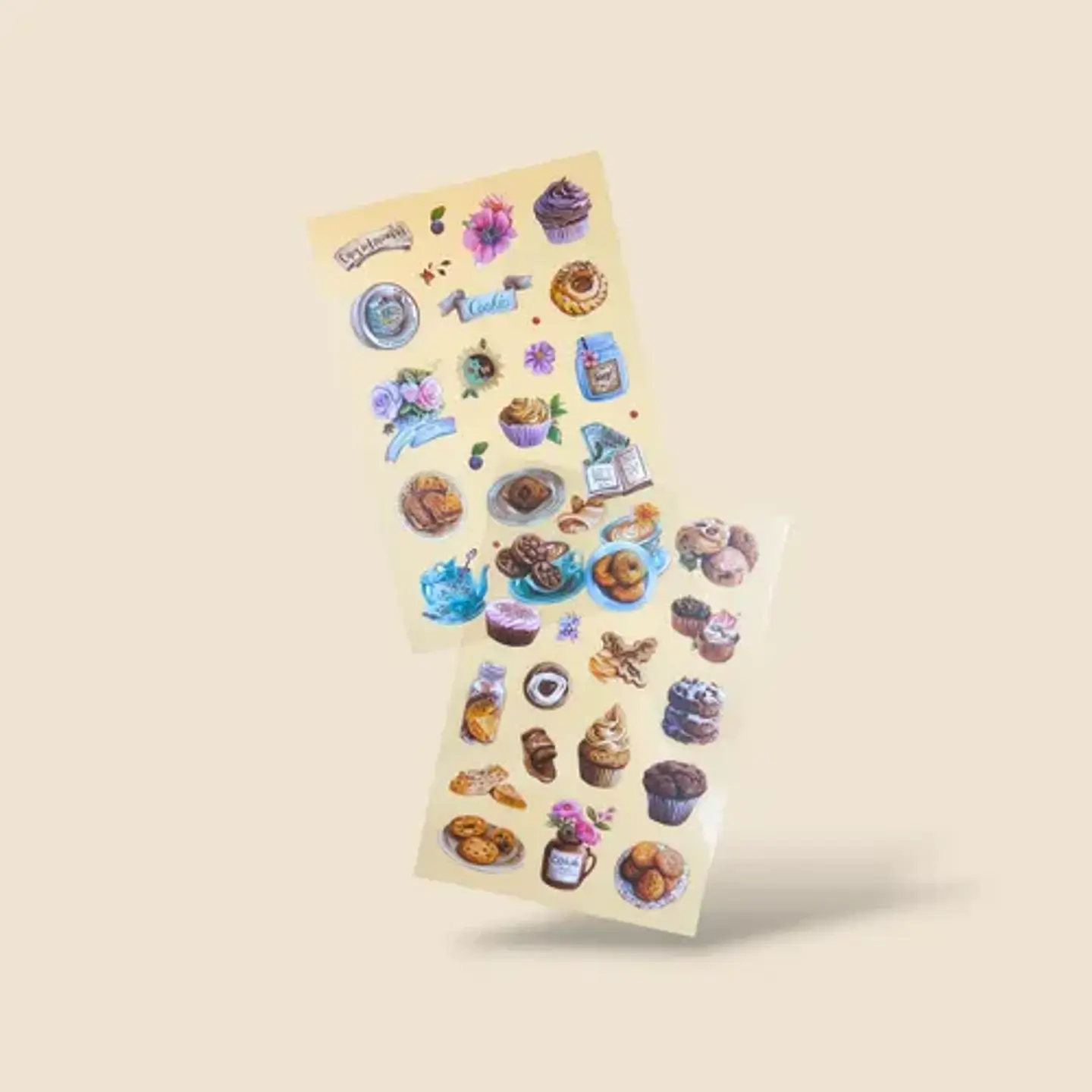 6 Láminas Stickers/pegatinas Para Junk Journal Y Journaling 15
