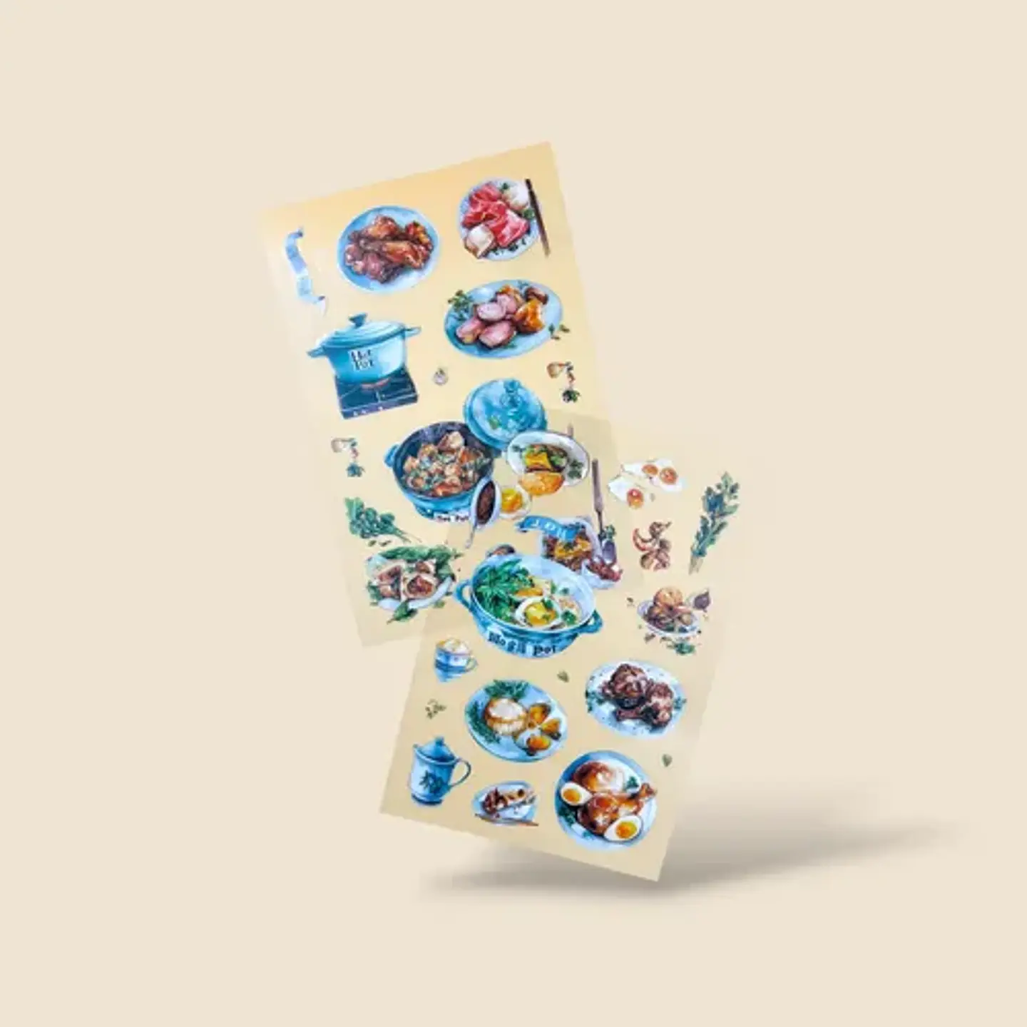 6 Láminas Stickers/pegatinas Para Junk Journal Y Journaling 20