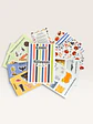 Set Stickers Y Papelería Halloween. Pegatinas Scrapbooking - Miniatura 1