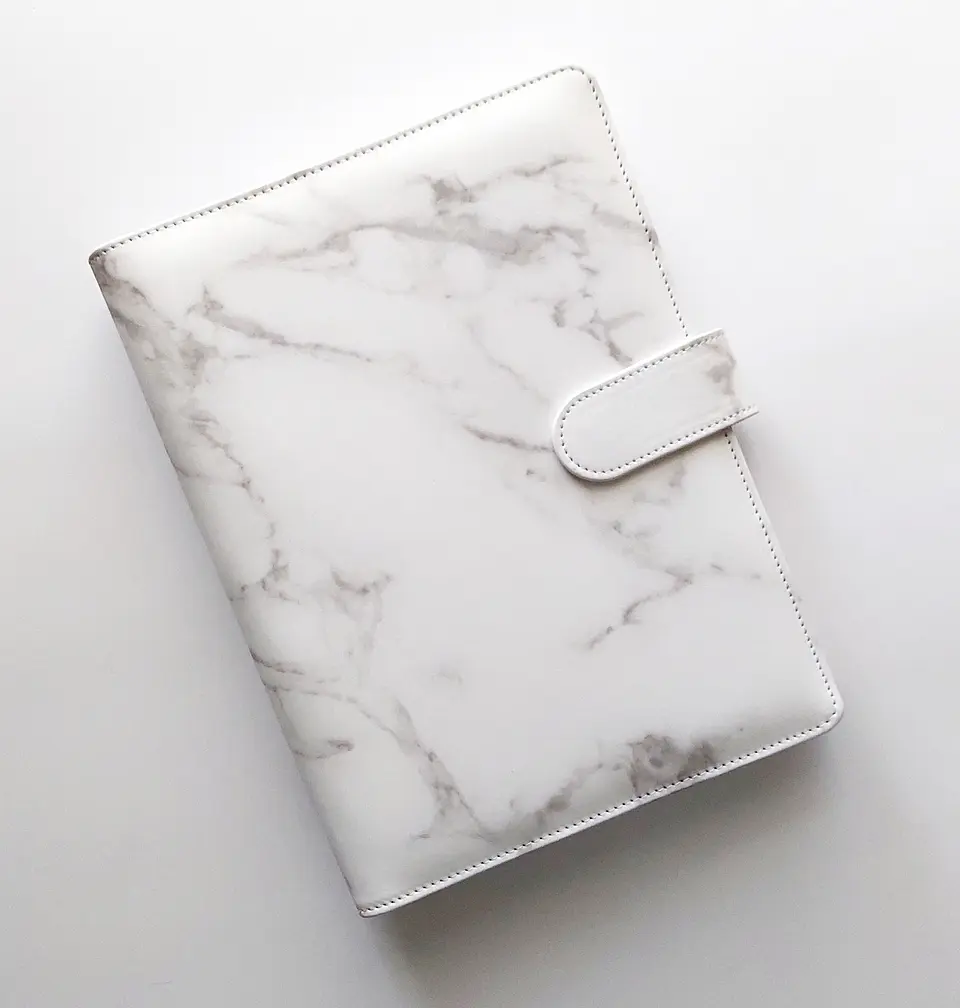 Marble Binder | A5 | Blanco 1