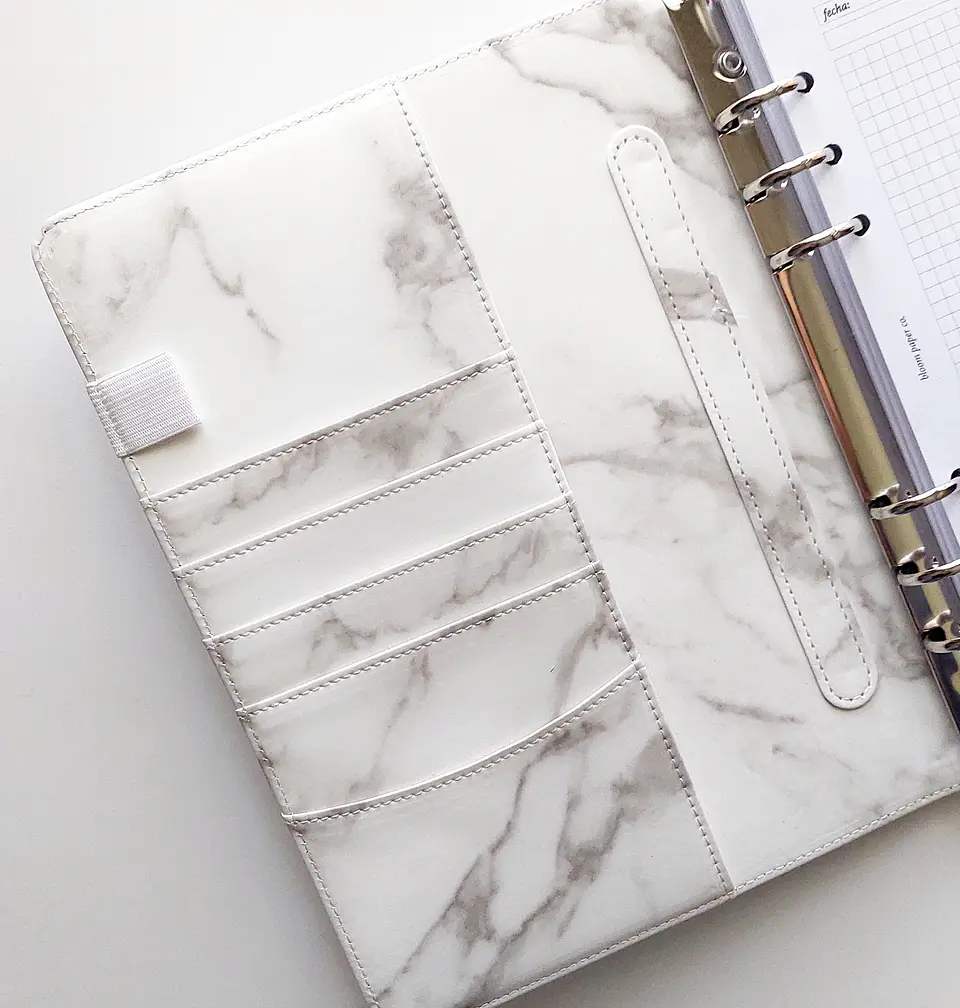 Marble Binder | A5 | Blanco 3