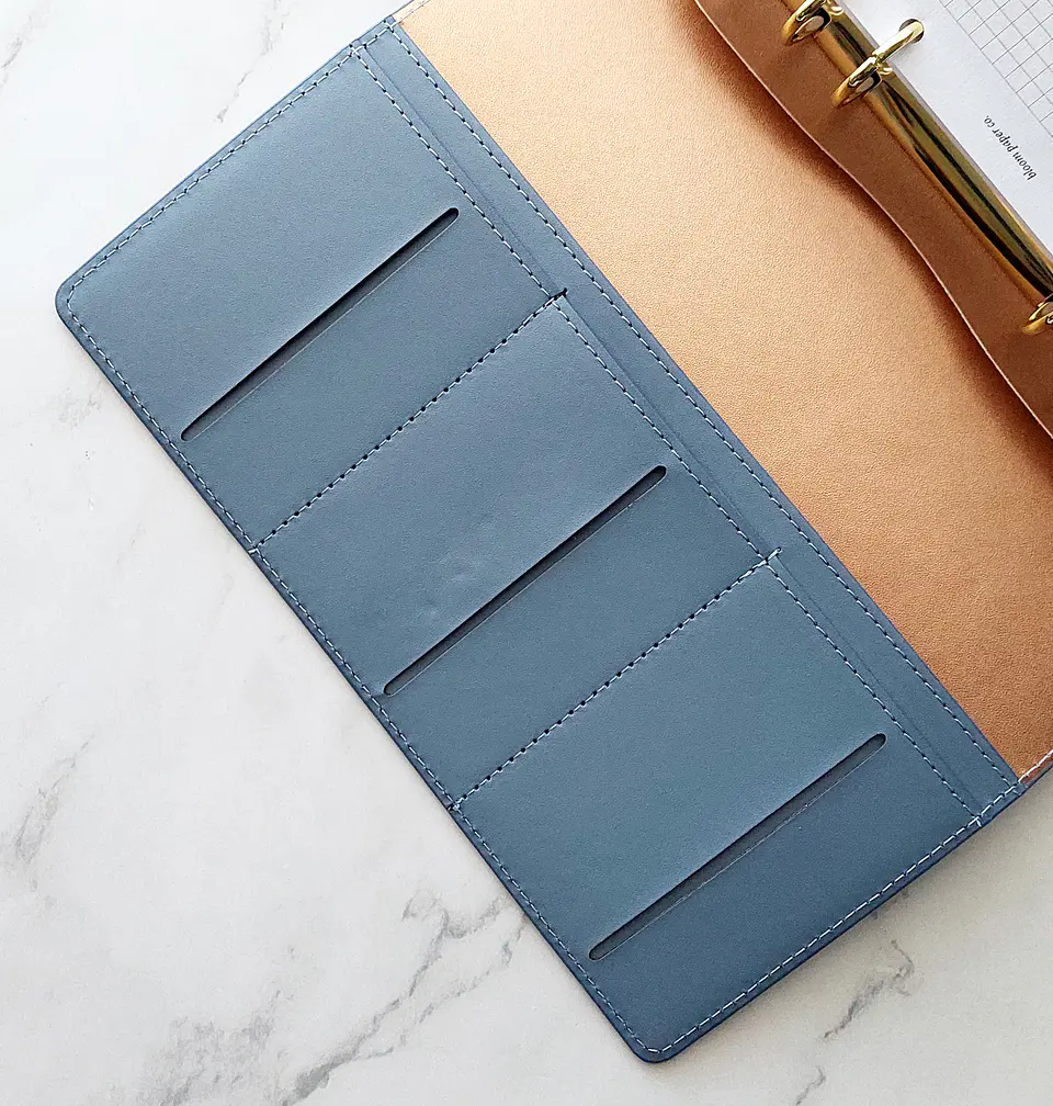 The Luxe Binder | A5 | Azul (2da Selección) 5