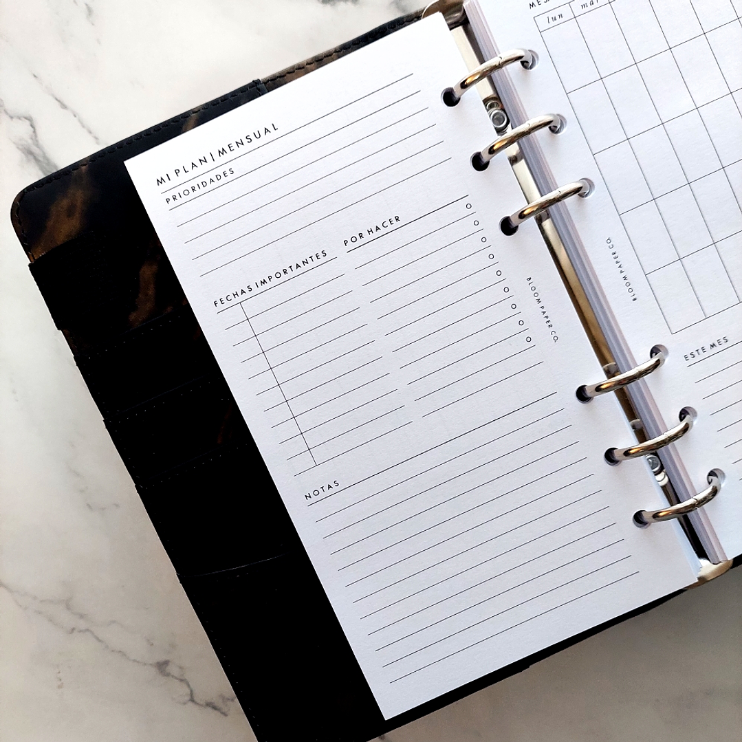 Insert | Personal | Vista Mensual N°2 2