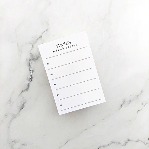 Tarjetas Funcionales | Metas