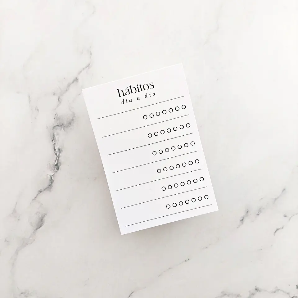 Tarjetas Funcionales | Hábitos 1
