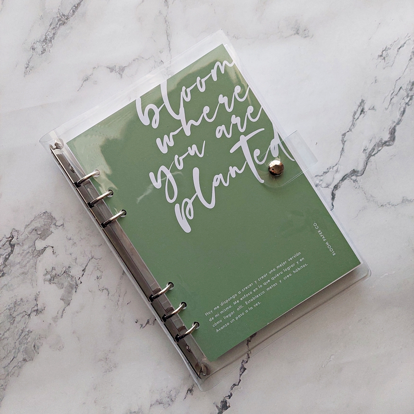 Cuaderno Bloom | Verde 1