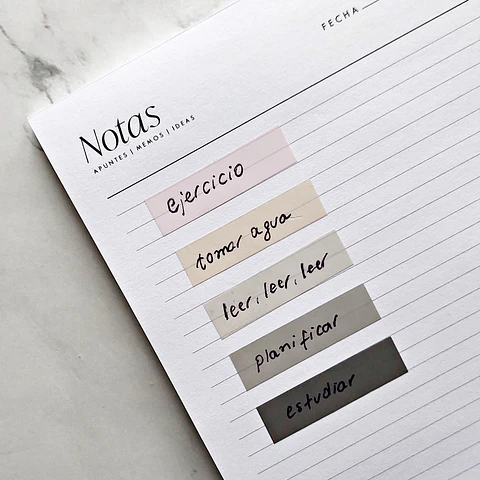 Banderitas Adhesivas | Morandi