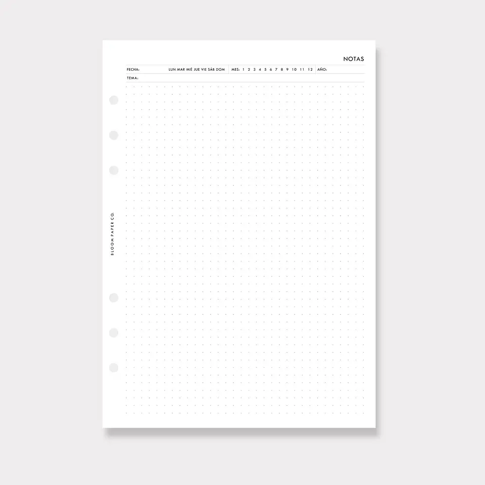 Insert | A5 | Notas 3
