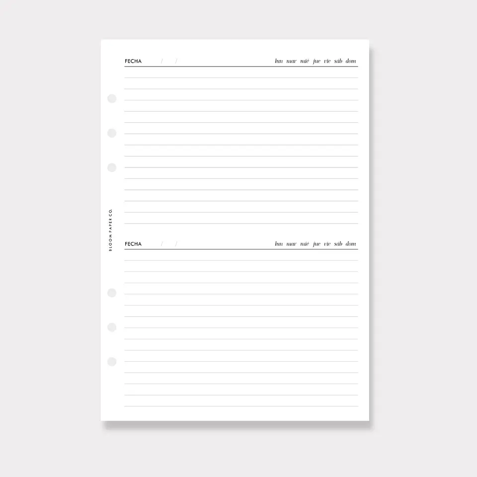 Insert | A5 | Mi Diario 1