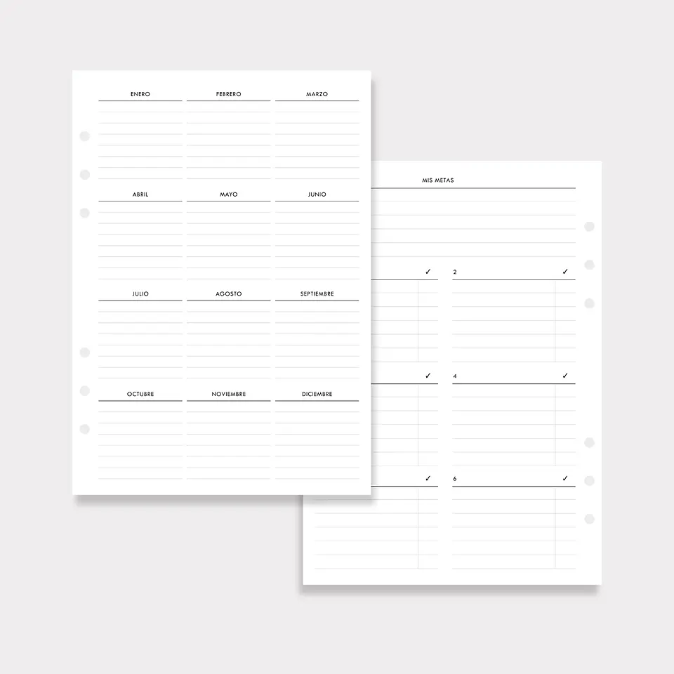 Planner 'Blooming Days' | Anual | GARDEN 6
