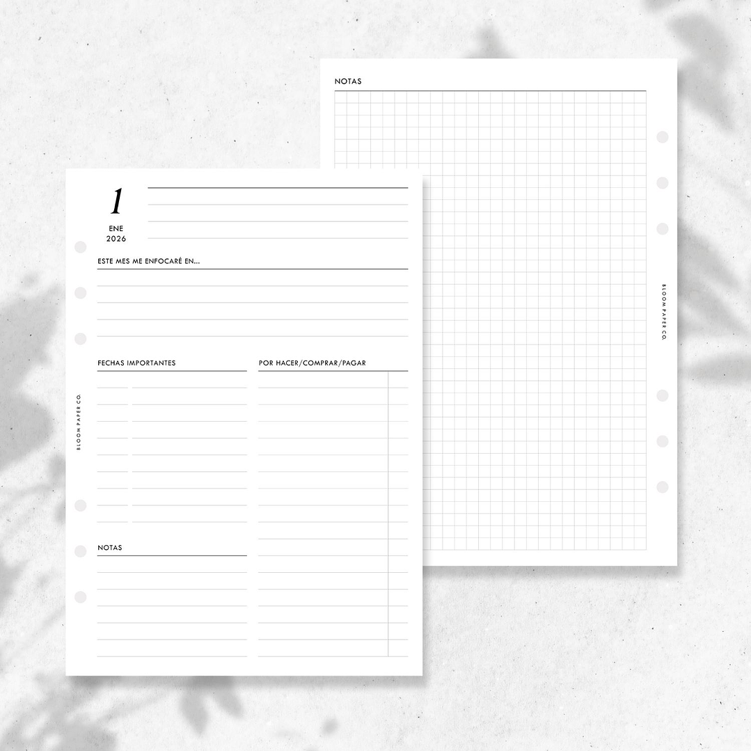 2026 | A5 | Vista Mensual en 2P 3