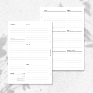 2026 | A5 | Vista Semanal 2P | HORIZONTAL