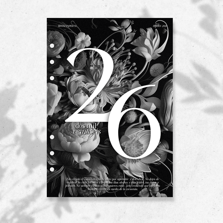 2026 | A5 | Portada | Floral Ver. 2 1