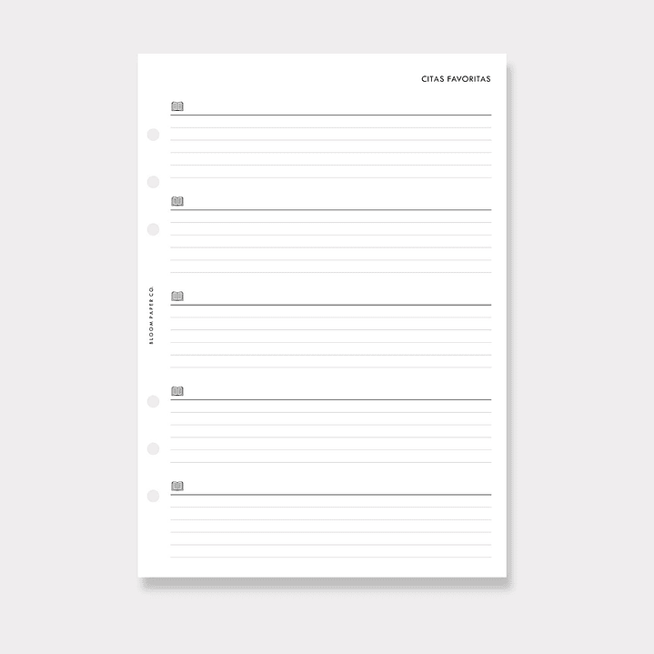 Insert | A5 | Registro de Lecturas 3