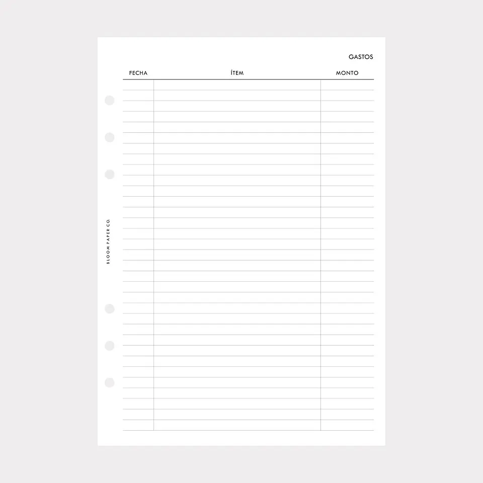 Insert | A5 | Registro de Finanzas (Completo) 4