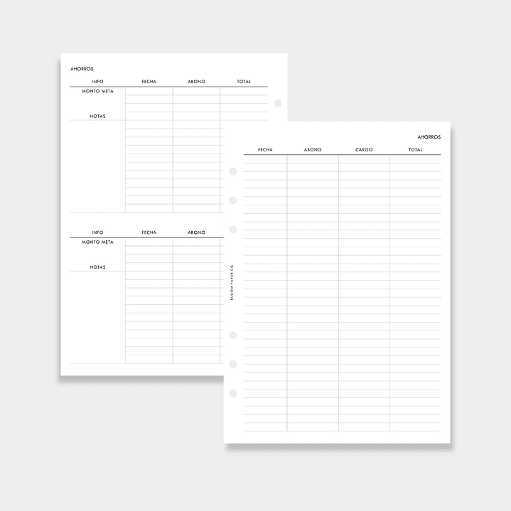 Insert | A5 | Registro de Finanzas (Completo) 5