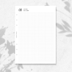 2026 | A5 | Vista Diaria | 1D1P (GRID)