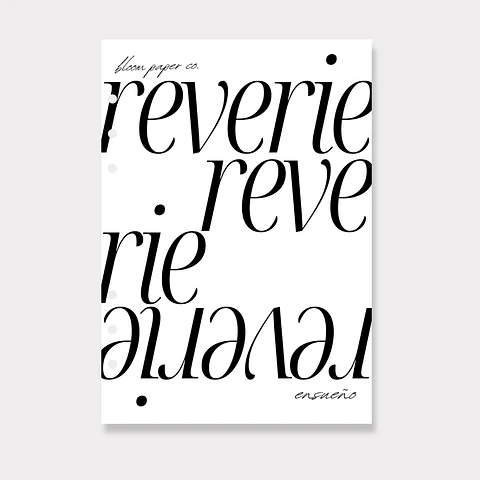 Portada | A5 | Reverie
