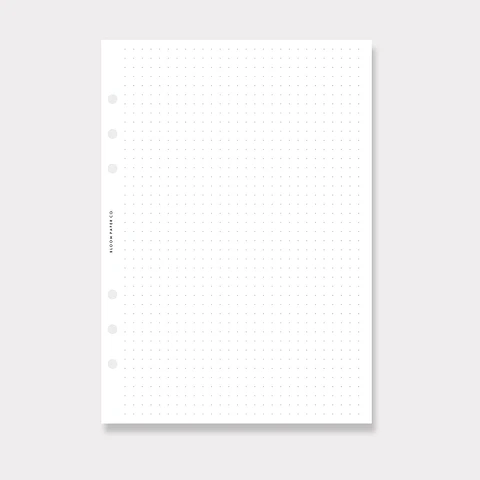 Insert | A5 | Hojas Con Puntos