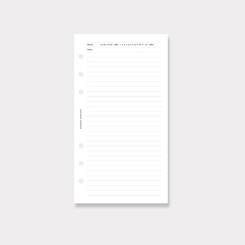 Insert | PE | Notas