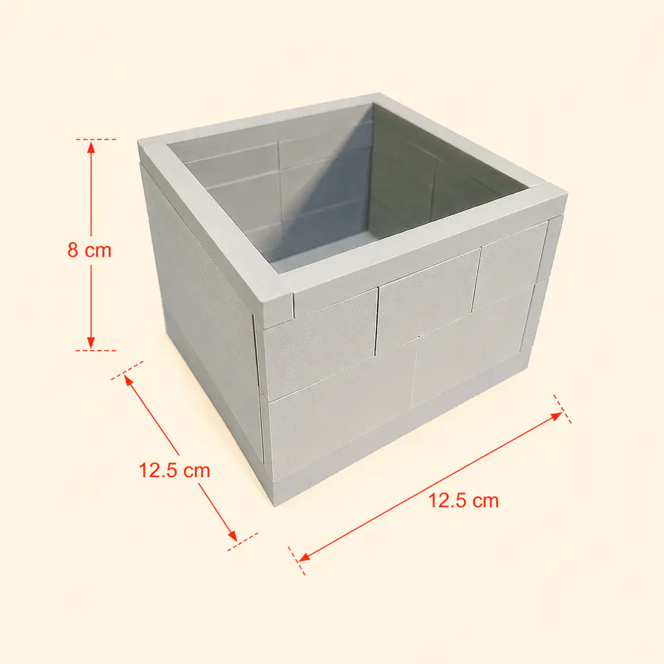 Set de Matera x4 Bloquick 1cm 1