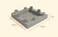 Base matera Bloquick 1cm - Miniatura 1