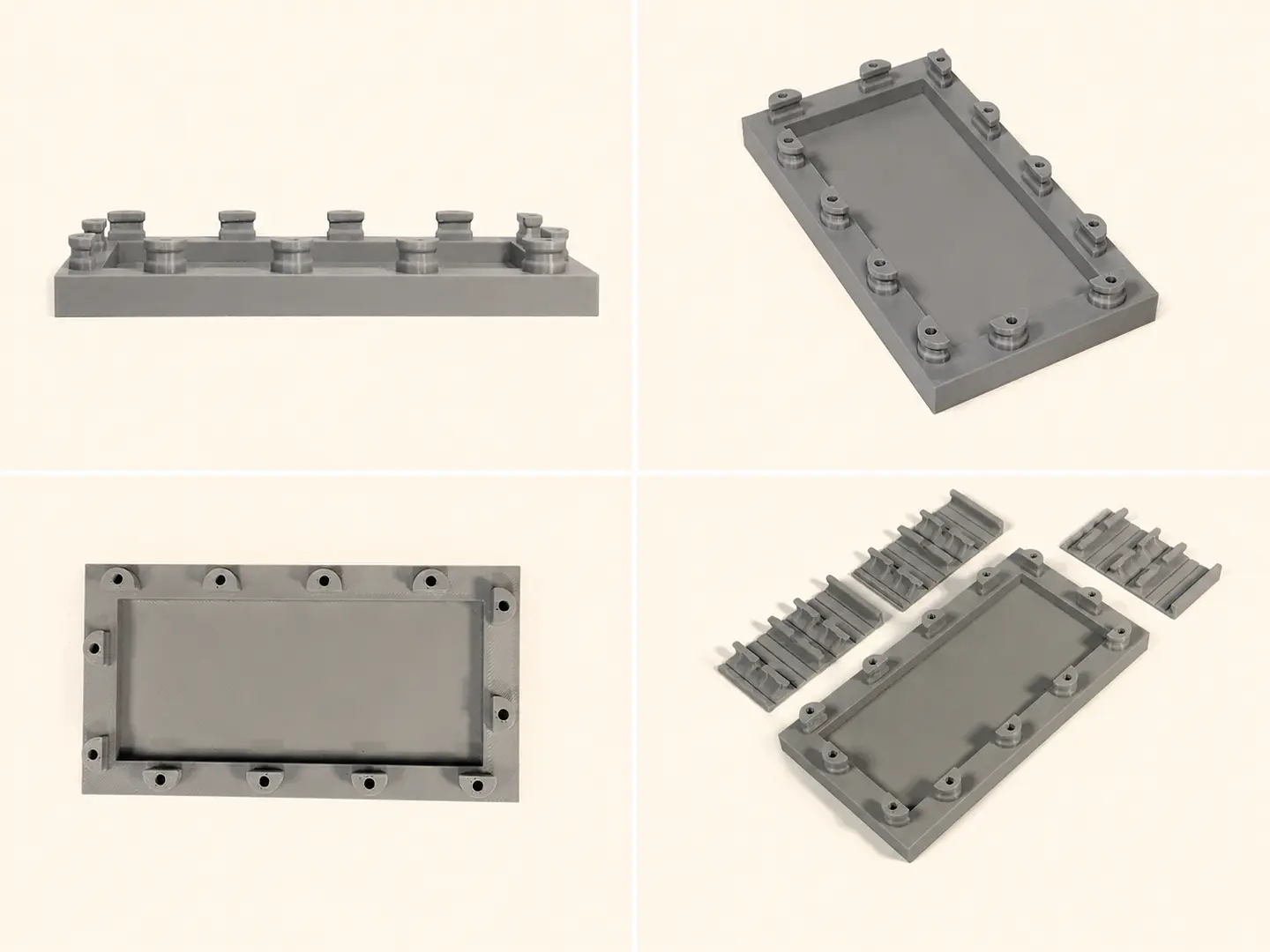 Base matera Bloquick 1cm de 2 modulos 2
