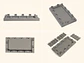 Base matera Bloquick 1cm de 2 modulos - Miniatura 2