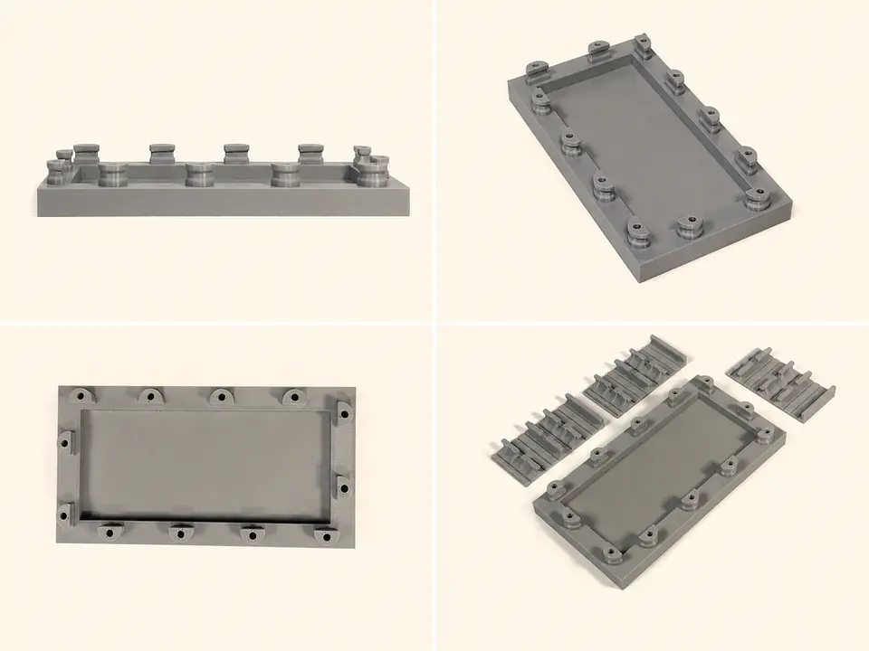 Base matera Bloquick 1cm de 2 modulos 2