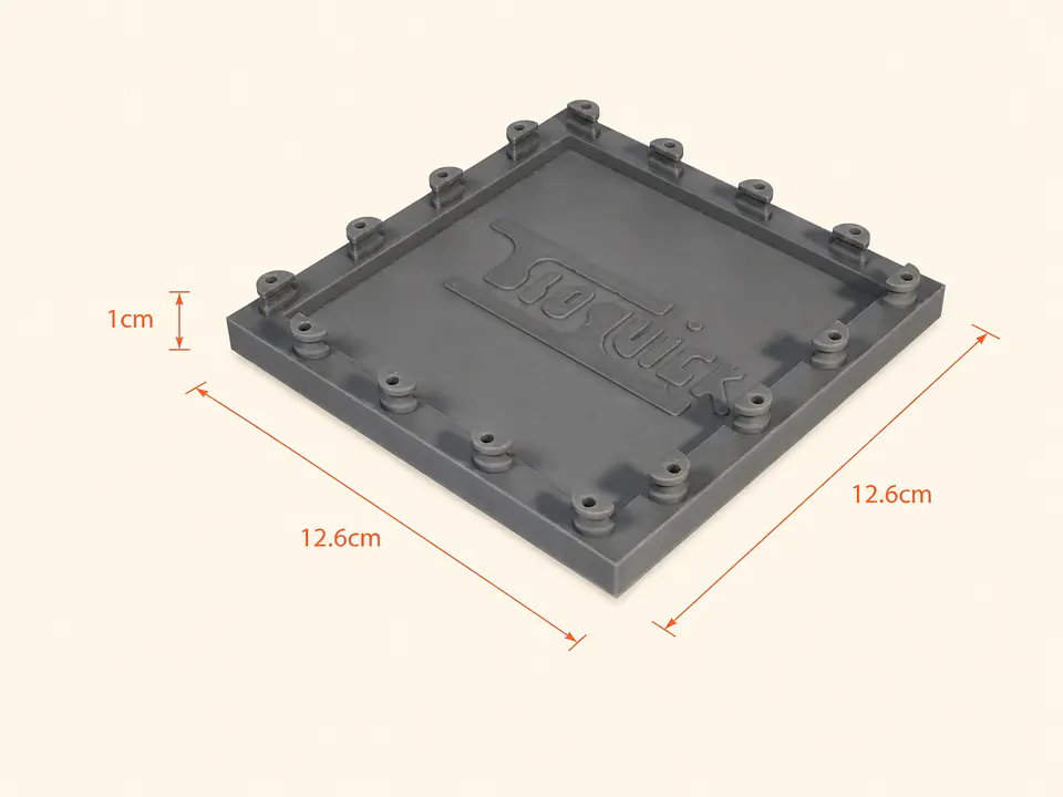 Base Modular x4 Bloquick 1cm 1