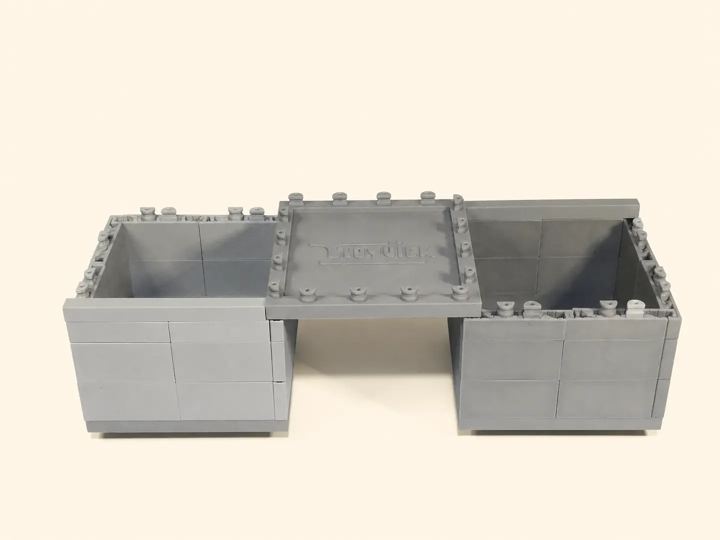 Base Modular x4 Bloquick 1cm 3