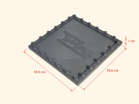 Base Modular X9 para Bloquick 1cm