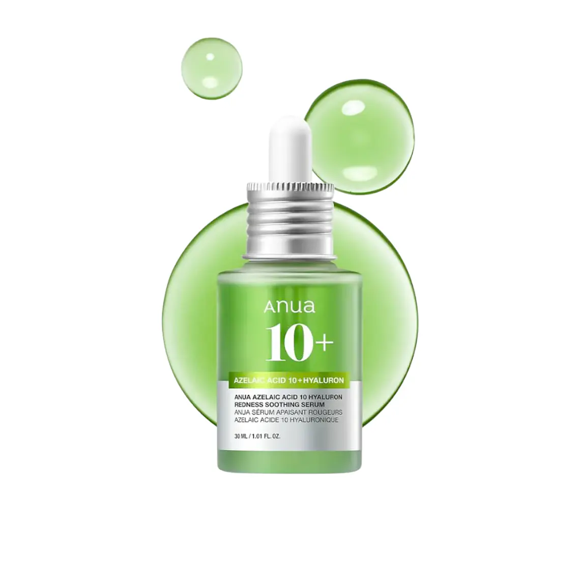 Azelaic Acid 10 Hyaluron Redness Soothing Serum 30ml - Anua 1